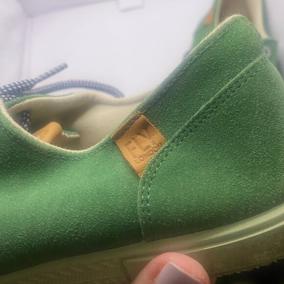 Fly London Sesh Green Men\'s Suede Leather Lace Up Shoe Fashion Sneaker Sz 41 8 main image 9